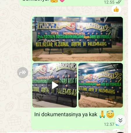 Pengiriman Papan Bunga Duka Sumberboto Wonotirto
