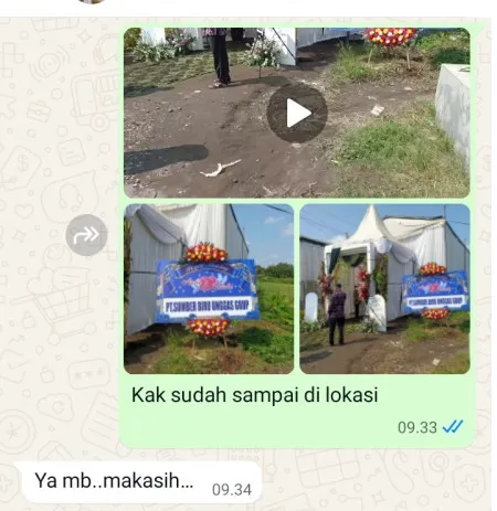 Pengiriman Karangan Bunga Sumberboto Wonotirto